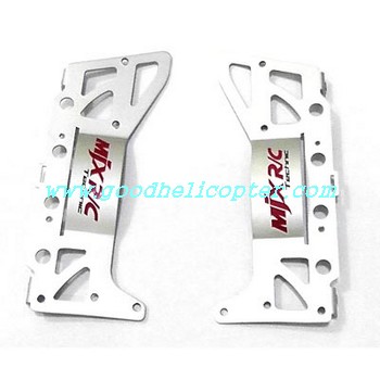 mjx-t-series-t34-t634 helicopter parts lower left and right metal sheet